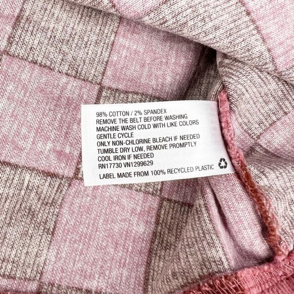 Wild Fable Pink Checkered Mini Skirt 12 - Picture 6 of 6